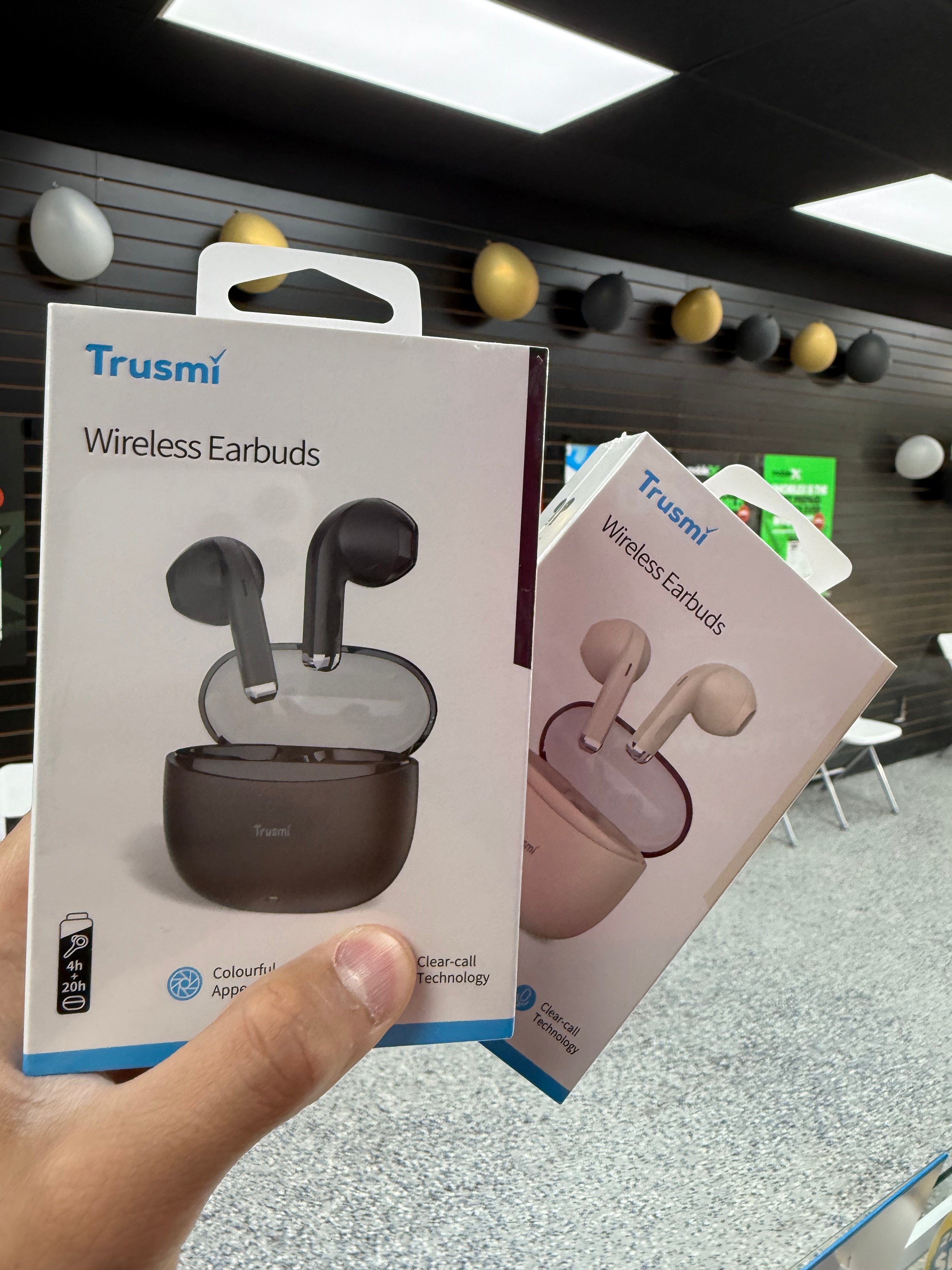 Wireless Earbuds – Compatible with Android & iPhone
