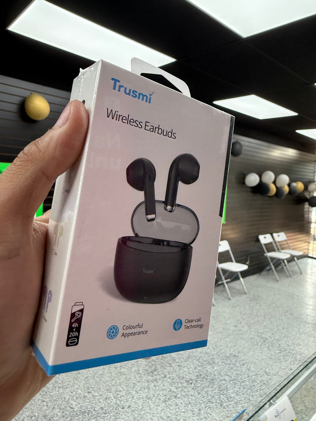 Wireless Earbuds – Compatible with Android & iPhone