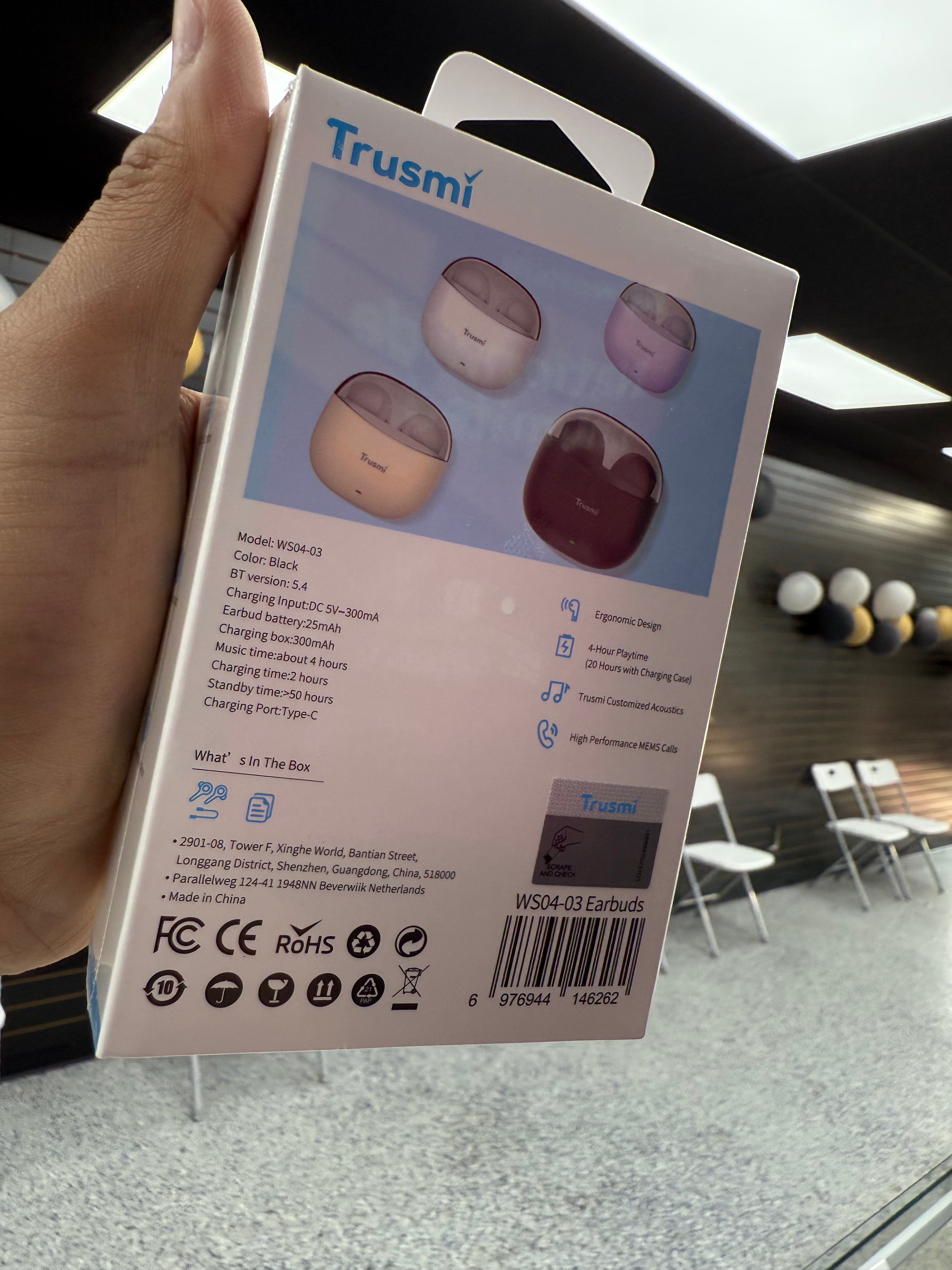 Wireless Earbuds – Compatible with Android & iPhone