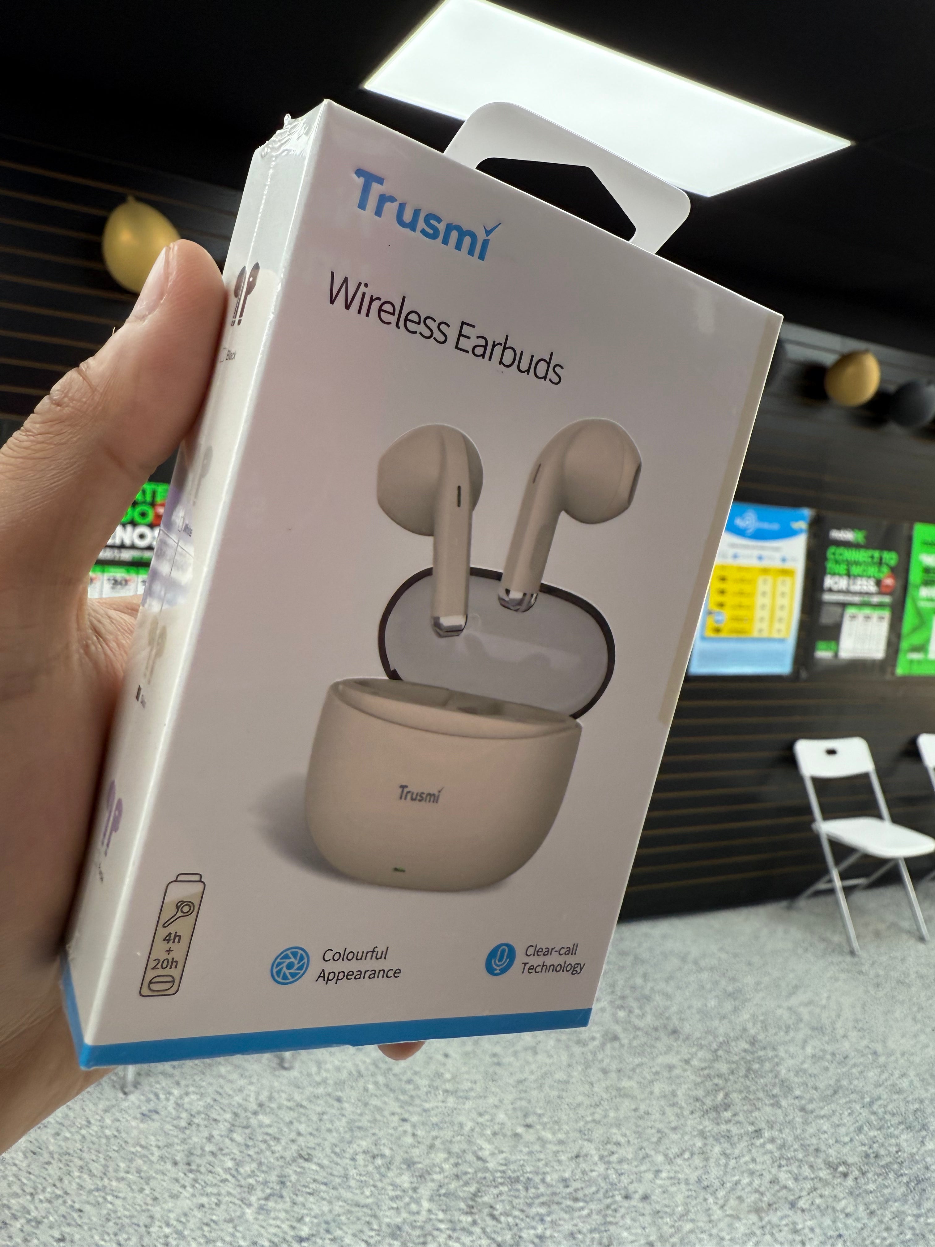 Wireless Earbuds – Compatible with Android & iPhone